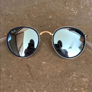 Ray-Ban Round Folding Sunglasses